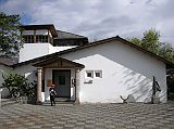 Ecuador Quito Guayasamin 2-04 Museo Guayasamin Outside Guayasam�n lived at a workshop and beautiful museum in the residential neighborhood of Bellavista, befriending everyone from the Rockefellers to Fidel Castro during his long career. See 